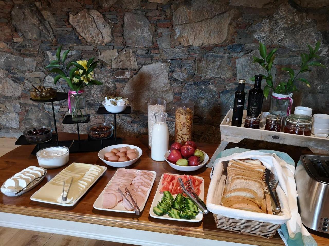 Lyhnos Bed & Breakfast Askas Bagian luar foto